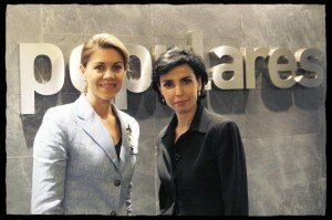 Rencontre avec Maria Dolores de Cospedal